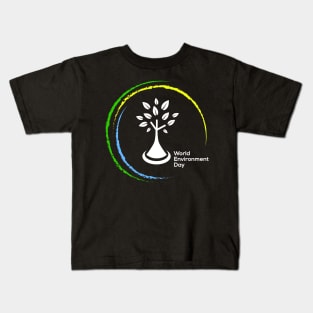 World Environment day poster Kids T-Shirt